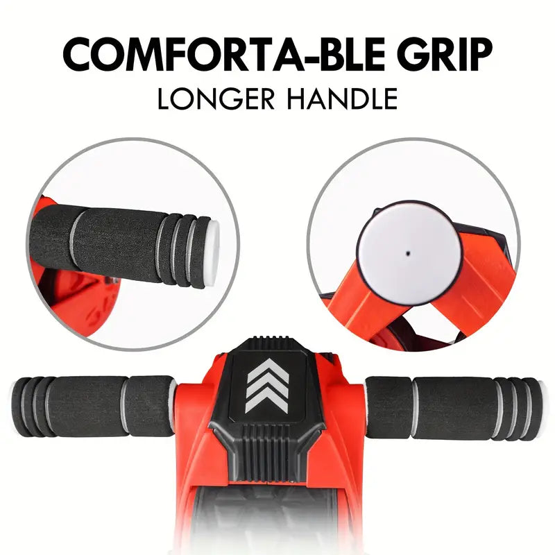 Automatic Rebound Abdominal Roller with Kneeling Pads-2
