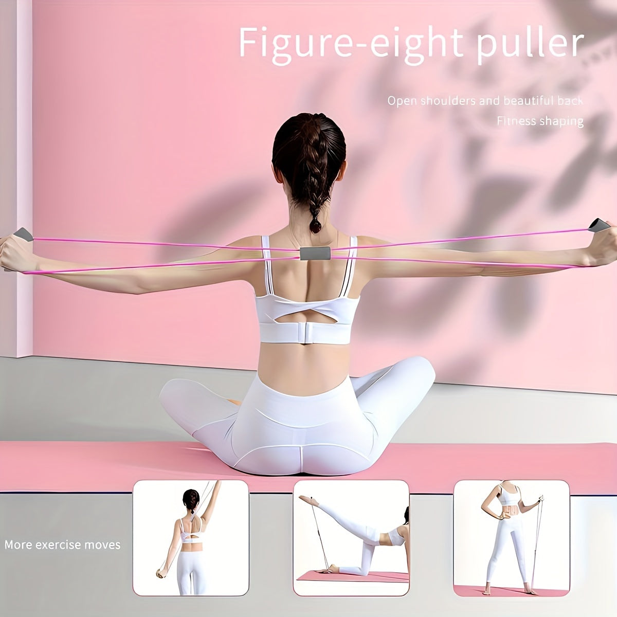 NNETM Yoga Pilates Fitness Set with Accessories (8pcs)-2