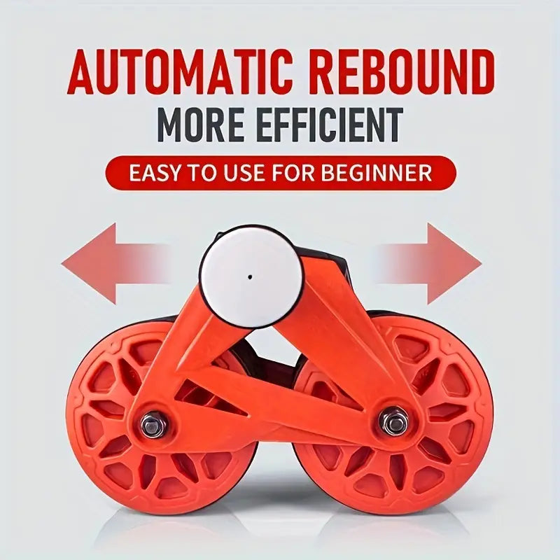 Automatic Rebound Abdominal Roller with Kneeling Pads-1