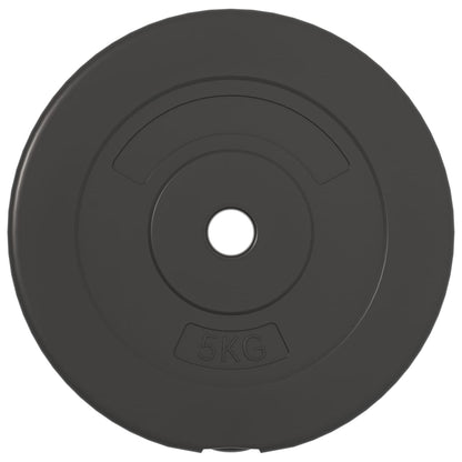 NNEVL Weight Plates 4 pcs 30 kg Cement-4